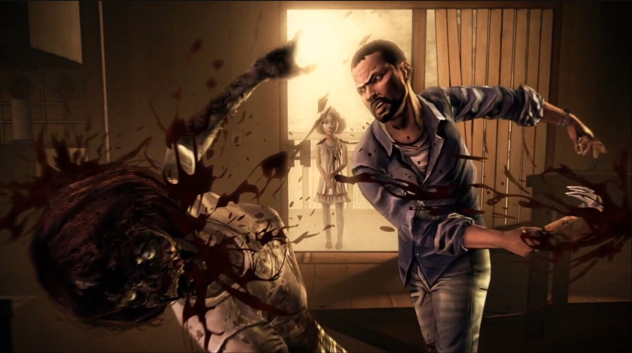 Trailer för spelet The Walking Dead